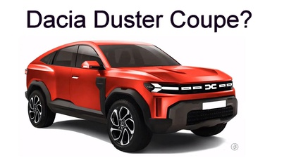 New sporty Dacia Duster Coupé could come in 2026