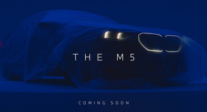 2025 BMW M5 Will Feature an Illuminated Grille