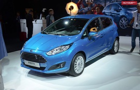 Paris'2012: стенд Ford — новые Fiesta, Mondeo и кроссовер EcoSport