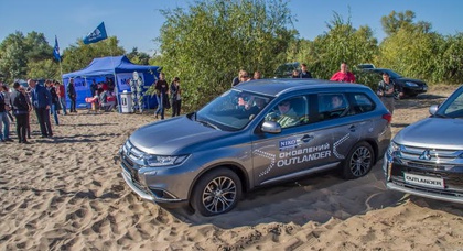 Компания «НИКО ЦЕНТР КИЕВ» провела испытания обновленного Mitsubishi Outlander