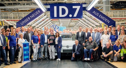La Volkswagen ID.7 entre en production en Allemagne