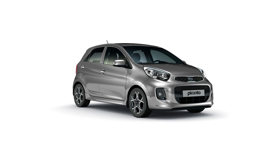 Kia picanto желтая