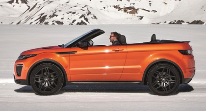 В Украине стартовали продажи кабриолета Range Rover Evoque 