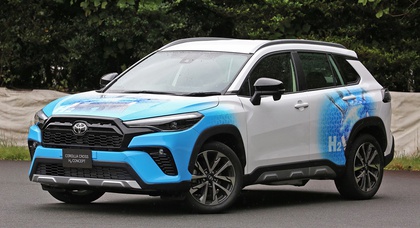 Toyota works on Corolla Cross H2 with hydrogen combustion engine