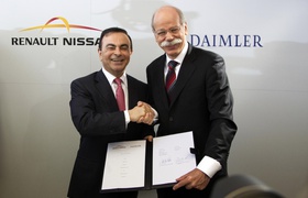 Daimler AG и Renault-Nissan обменяются технологиями