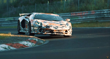 Спорткар Lamborghini Aventador SVJ установил рекорд Нюрбургринга