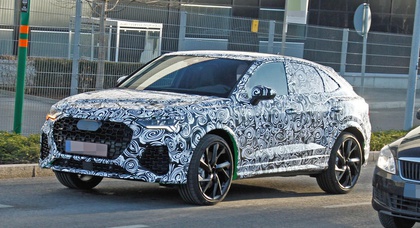 Новое «заряженное» кросс-купе Audi заметили на тестах
