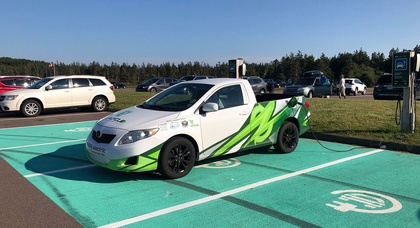 Canadian company turns used Toyota Corollas into electric pickups for $26,000