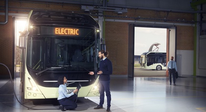 Volvo представила полностью электрический автобус 7900 Electric