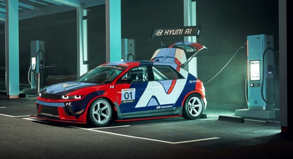 Hyundai Ioniq 5N eN1 Cup - более легкий электрический гоночный автомобиль