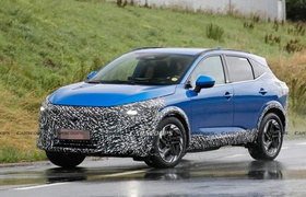 Nissan Qashqai is getting ready for a facelift, but is keeping the changes under wraps for now