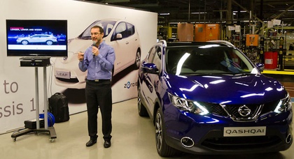 Как делают новый Nissan Qashqai 2014