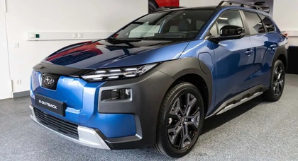 Subaru has begun mass production of the E-Outback electric vehicle