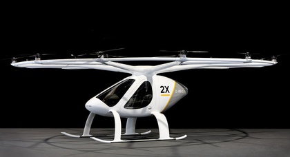 Летающее такси Volocopter 2X поднимется в воздух в 2018 году