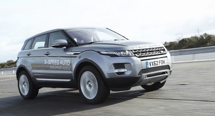 Range Rover Evoque получит 9-ступенчатый автомат