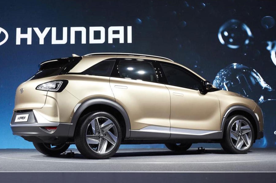 Электромобиль кроссовер hyundai