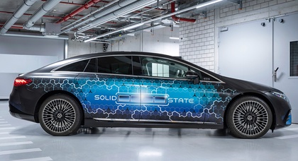 A solid-state battery has given the Mercedes-Benz EQS a range of 1,000 kilometres