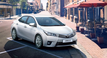 Цены Toyota Corolla 2013 для Украины