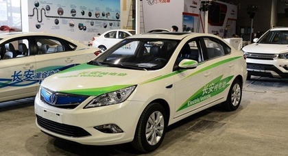 Китайский Changan Eado EV бросил вызов электромобилю Nissan Leaf