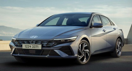 Hyundai Reveals Mildly Updated Elantra for 2024