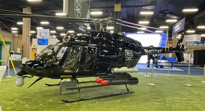 Bell stellt neuen 407M-Hubschrauber für Militäreinsätze vor