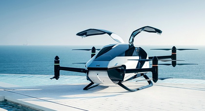 La voiture volante X2 de XPeng effectue son premier vol public à Dubaï