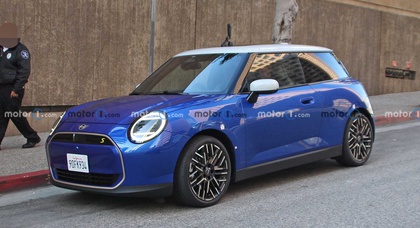 Spy Shots Reveal New Mini Cooper EV in All Its Uncovered Glory