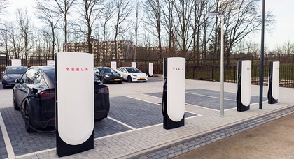 Tesla Unveils First V4 Supercharging Station, Expanding Charging Network for Electric Cars