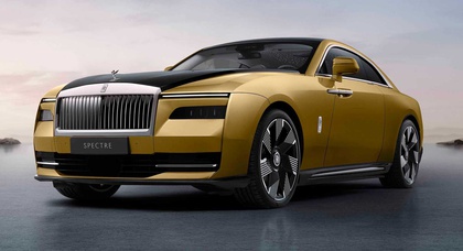 Rolls-Royce a dévoilé sa première voiture électrique, la Rolls-Royce Spectre 2024 avec une autonomie de 260 miles