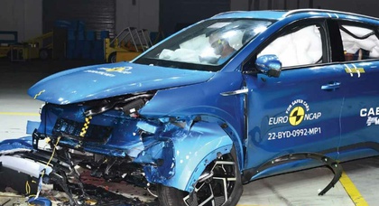 China's BYD Atto 3 SUV achieves Euro NCAP 5-Stars safety rating