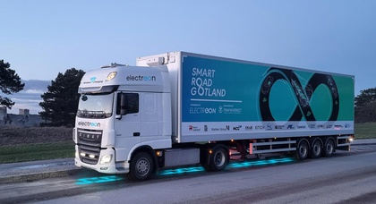 Electreon and GINAF Successfully Integrate Wireless Charging System on Modified DAF XF 50-Ton Electric Truck