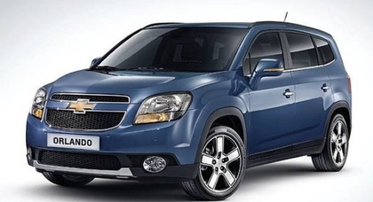 В Украину приедет обновлённый Chevrolet Orlando