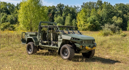 La division GM Defense de General Motors a dévoilé un nouveau véhicule électrique militaire basé sur le GMC Hummer EV