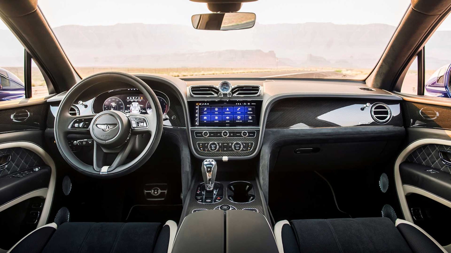 Bentley bentayga салон