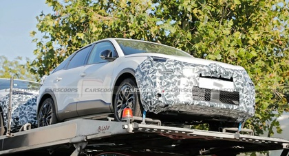 Camouflaged Citroen C4 shows new lights and updated interior ahead of possible Paris debut