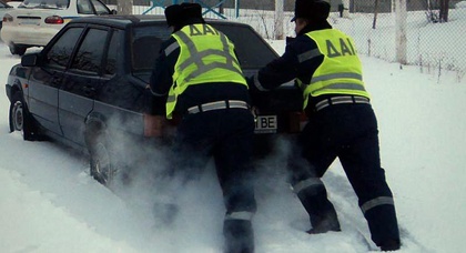 В Украине перекрыты дороги в 7 областях (список + видео) 