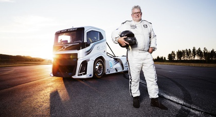 «Железный рыцарь» Volvo установил два рекорда скорости среди грузовиков