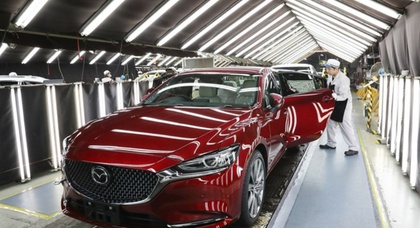 Mazda выпустила в Японии 50-миллионный автомобиль