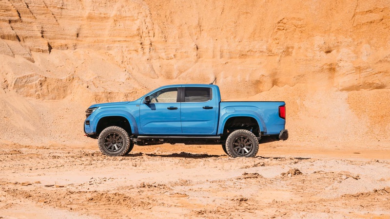 VW Amarok Beast 2.0 mit riesigem Hub ist bereit für den Einsatz im