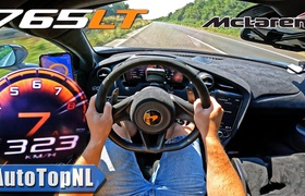 Vidéo: McLaren 765LT accélère à 326 km/h sur l'autoroute