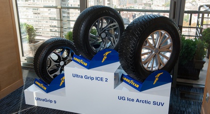 Goodyear представил новые шипованные шины для внедорожников
