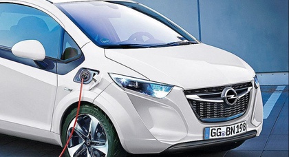 Миниатюрный хетчбэк Opel Karl станет электромобилем