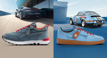 Porsche célèbre le 60e anniversaire de la 911 avec des baskets au design rétro et patrimonial