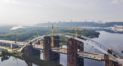 Киевсовет предложил изменить схему подъездов к Подольско-Воскресенскому мосту