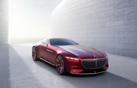 Концепт Vision Mercedes-Maybach 6 получил «крылья чайки»