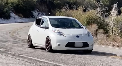 YouTuber Creates Hybrid Vehicle By Combining Nissan Leaf and Kawasaki ZX10R Engine