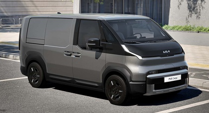 Kia PV5 electric van revealed in official photos