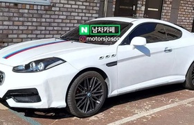 Владелец Hyundai Coupe сделал из своего автомобиля пародию на BMW