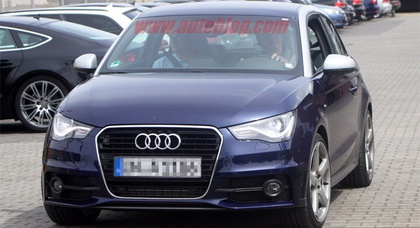 Появились шпионские фотографии «заряженного» хэтчбека Audi A1