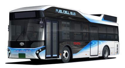 Toyota начнет выпускать водородные автобусы в 2017 году
